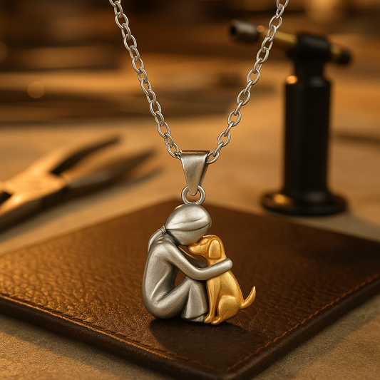 Collier pendentif câlin